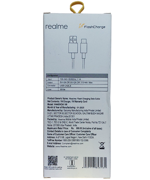 realme 200w flash chargeing data cable realme 200w flash chargeing data cable